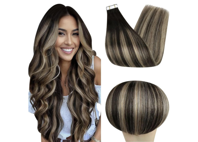Extensii Tape In DeLuxe Balayage #2/ #19/#2